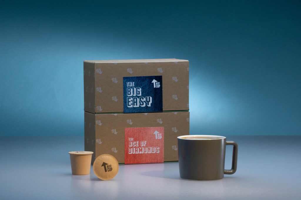 BESTCUP biodegradable K-Cup capsule produced with ONWIN