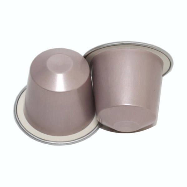 Nespresso aluminium capsule Light copper