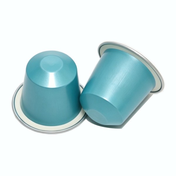 Nespresso aluminium capsule Sky blue