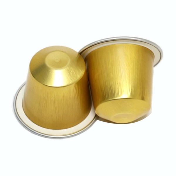 Nespresso aluminium capsule Gold