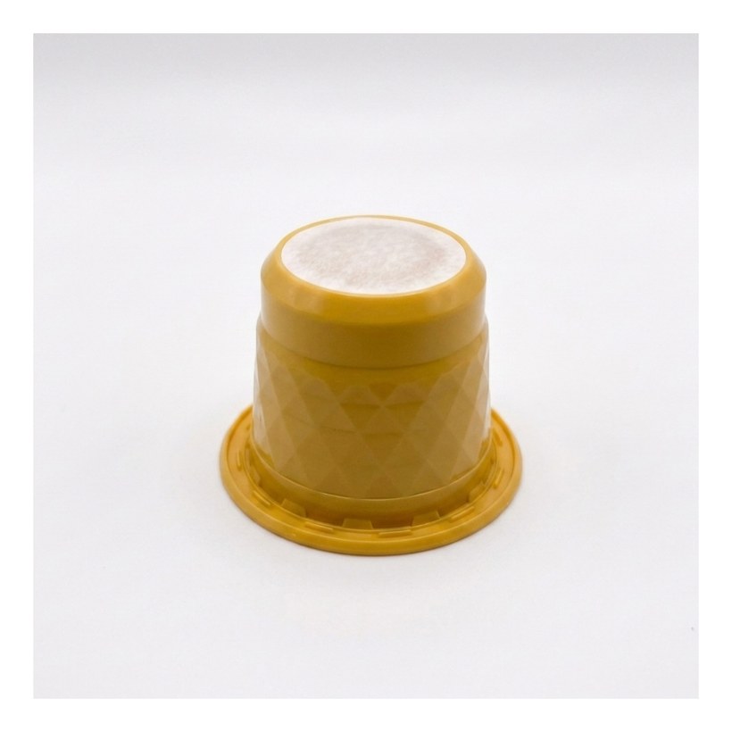 compostable Nespresso capsule Yellow