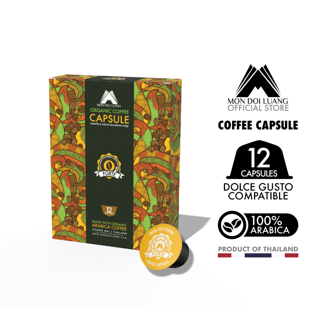 MONDOILUANG organic coffee Dolce Gusto compatible capsules